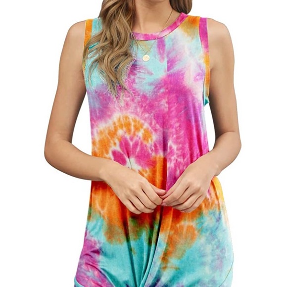 Summer Short Tshirt Dress Casual Mini Shirt Sundress.    (Brand new in package) - Picture 2 of 7